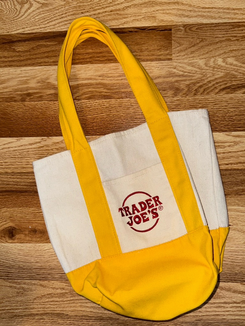 Trader Joe’s Mini Canvas Tote Bag